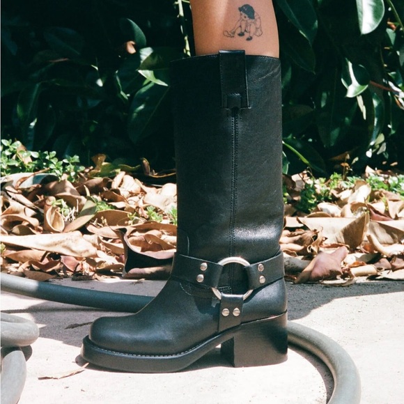 Jeffrey Campbell Reflection Moto Boots - Picture 4 of 5